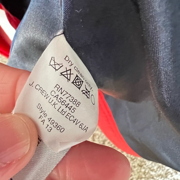 JCrew Nello Gori Stadium Cloth Coat Size Zero. Excellent condition. - Picture 8 of 12